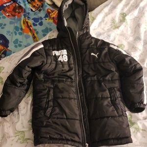 Puma boys winter coat